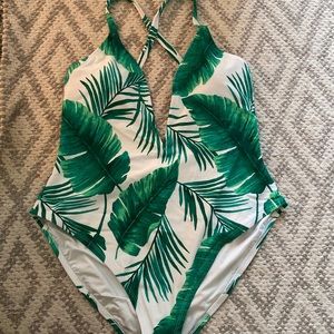 Large One Piece Swim Wear